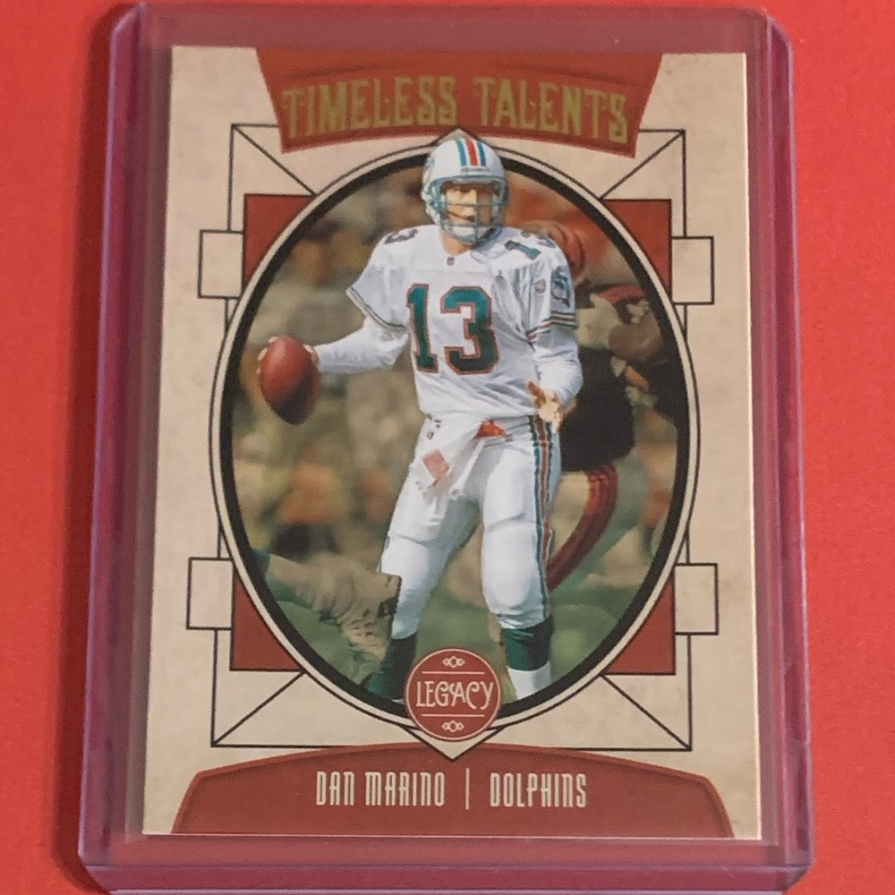 Dan Marino #TT-DM 2020 Panini Legacy Card Timeless Talents Football Trading Card